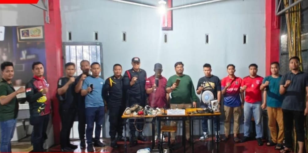 Cegah Gangguan Kamtib dan Pastikan Bebas Halinar, Lapas I Medan Malam Malam Gelar Razia Insidentil Dadakan