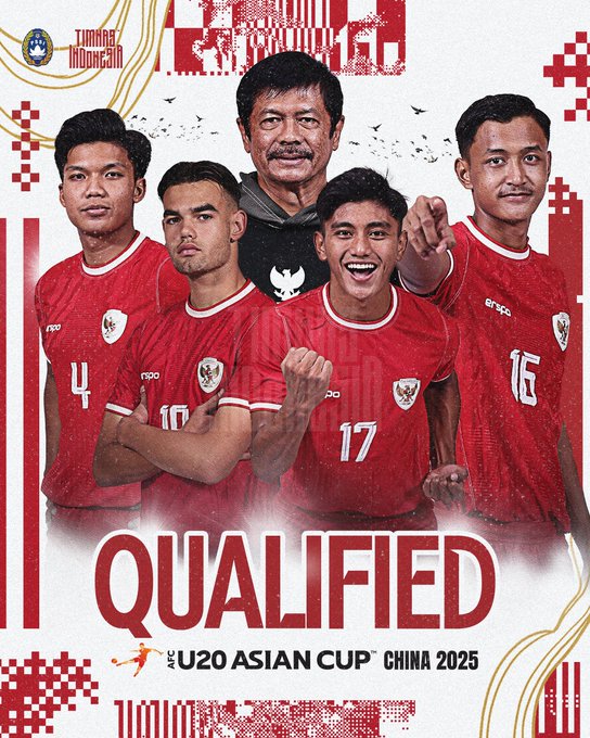 Tahan Imbang Yaman, Timnas U-20 Indonesia Lolos ke Putaran Final Piala Asia U-20 2025