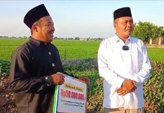 Dukungan Mengalir Deras untuk Aep-Maslani, Pembangunan Gedung Dakwah Jadi Bukti Nyata