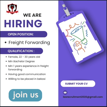Lowongan Freight Forwarding