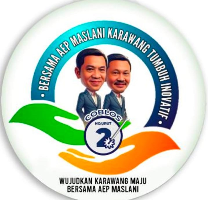 Ribuan Relawan Bakti Siap menggelora Di lapangan Al -Azhar Galuh Mas Dalam kampanye Akbar Paslon 02 Aep -Maslani (23 Nov 2024)