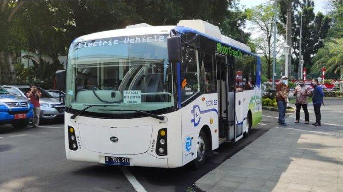 Bus Listrik Ramah Lingkungan Mulai Mengaspal, Sensasi Baru Berkendara di Bogor