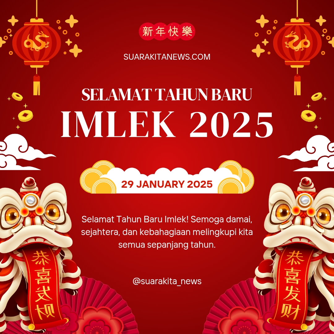 Selamat Tahun Baru Imlek 2025