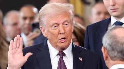 Donald Trump Resmi Dilantik Sebagai Presiden Ke-47 Amerika