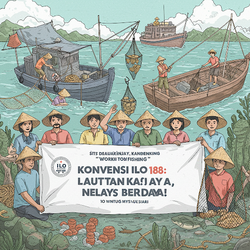 Melindungi Nelayan dan Pekerja Laut: Pentingnya Ratifikasi Konvensi ILO 188 untuk Keamanan dan Kesejahteraan
