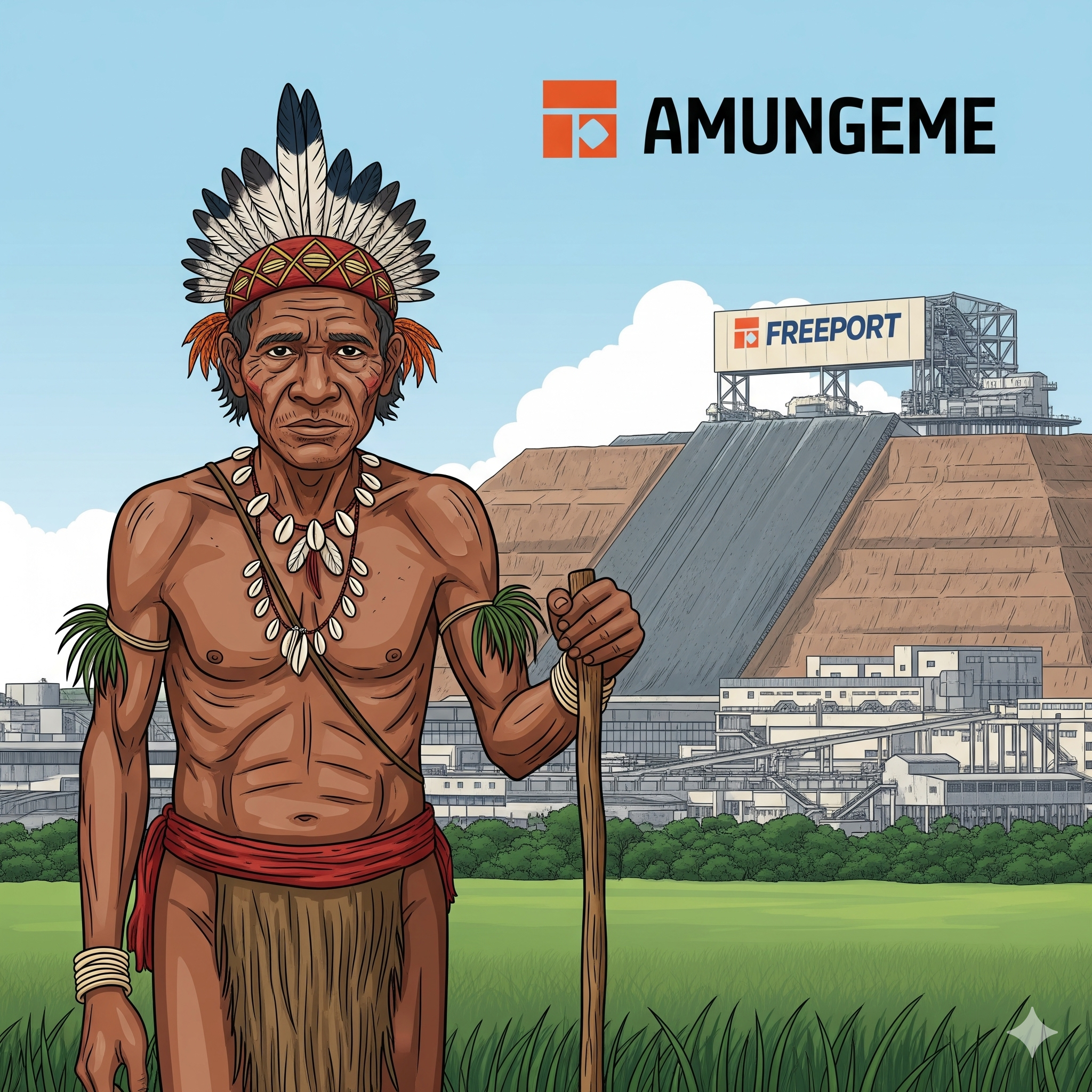 Kisah Suku Amungme Papua: Pemilik Tanah Ulayat Freeport yang Tetap Hidup Miskin di Tengah Tambang Emas Raksasa