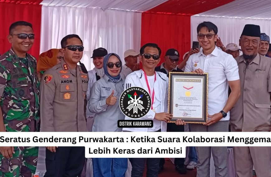 Bukan Sekadar Rekor MURI: Ketika 100 Drum Band Purwakarta Menjadi Cermin Kritik Pembangunan Daerah