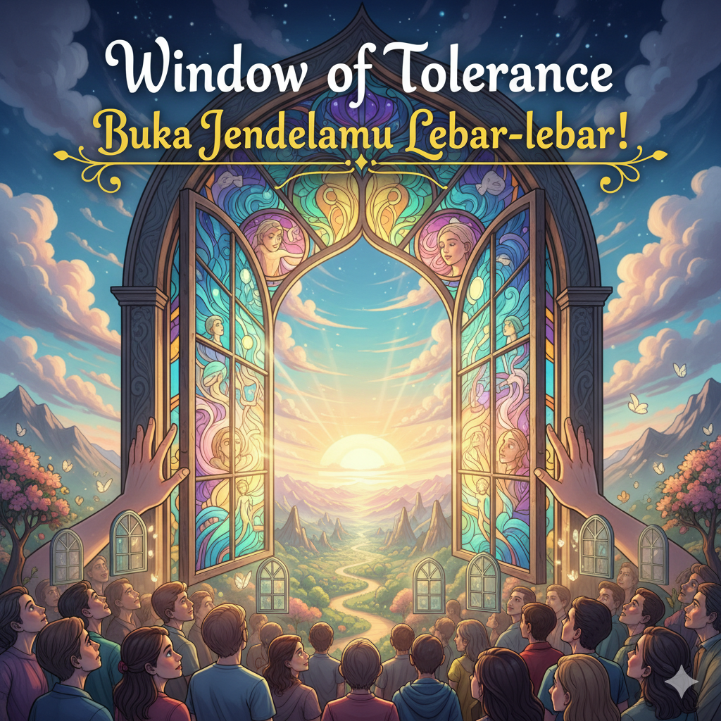 “Window of Tolerance”: Cara Mengenali dan Memperluas Batas Toleransi Stres dalam Hidupmu