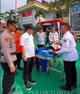 Sinergi Tiga Pilar Karawang: TNI, Polri, dan Pemkab Gelar Apel Kesiapan Tanggap Bencana, Siap di Garda Terdepan