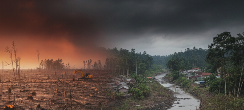 Bencana Ekologis Sumatra: Pemerintah Gugat 6 Perusahaan Rp 4,8 Triliun