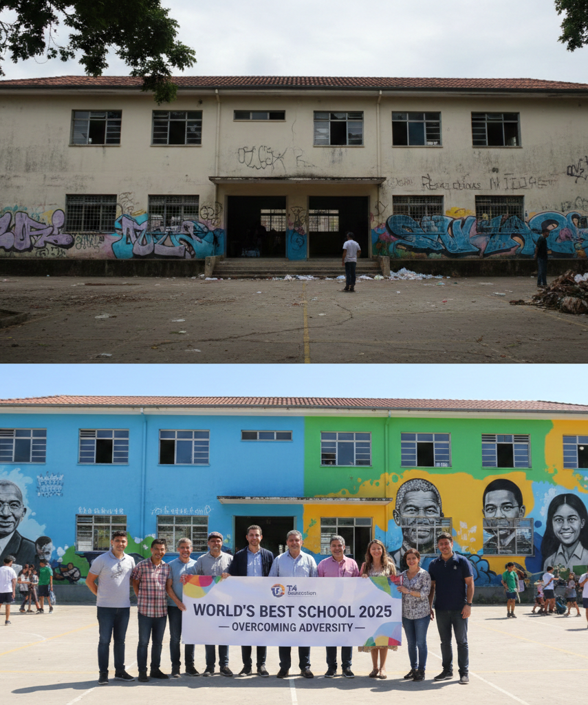 Dari Sarang Narkoba ke Sekolah Terbaik Dunia: Transformasi Luar Biasa Parque dos Sonhos di Brasil