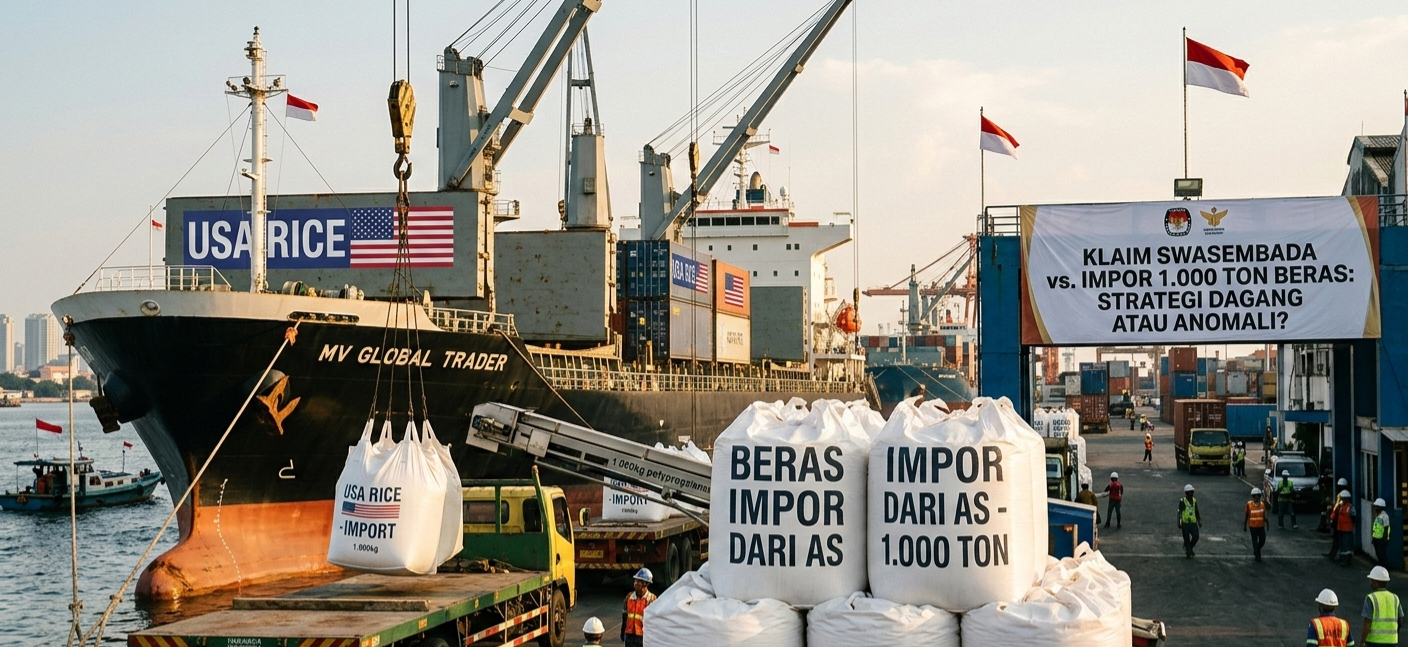 Impor 1.000 Ton Beras dari AS di Tengah Klaim Swasembada: Anomali atau Strategi Dagang?