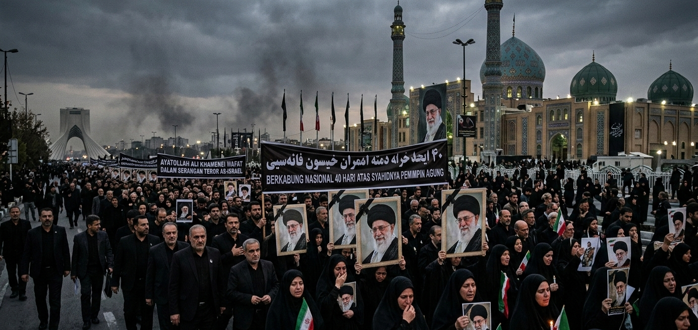 Ayatollah Ali Khamenei Tewas dalam Serangan AS–Israel, Iran Umumkan 40 Hari Berkabung Nasional