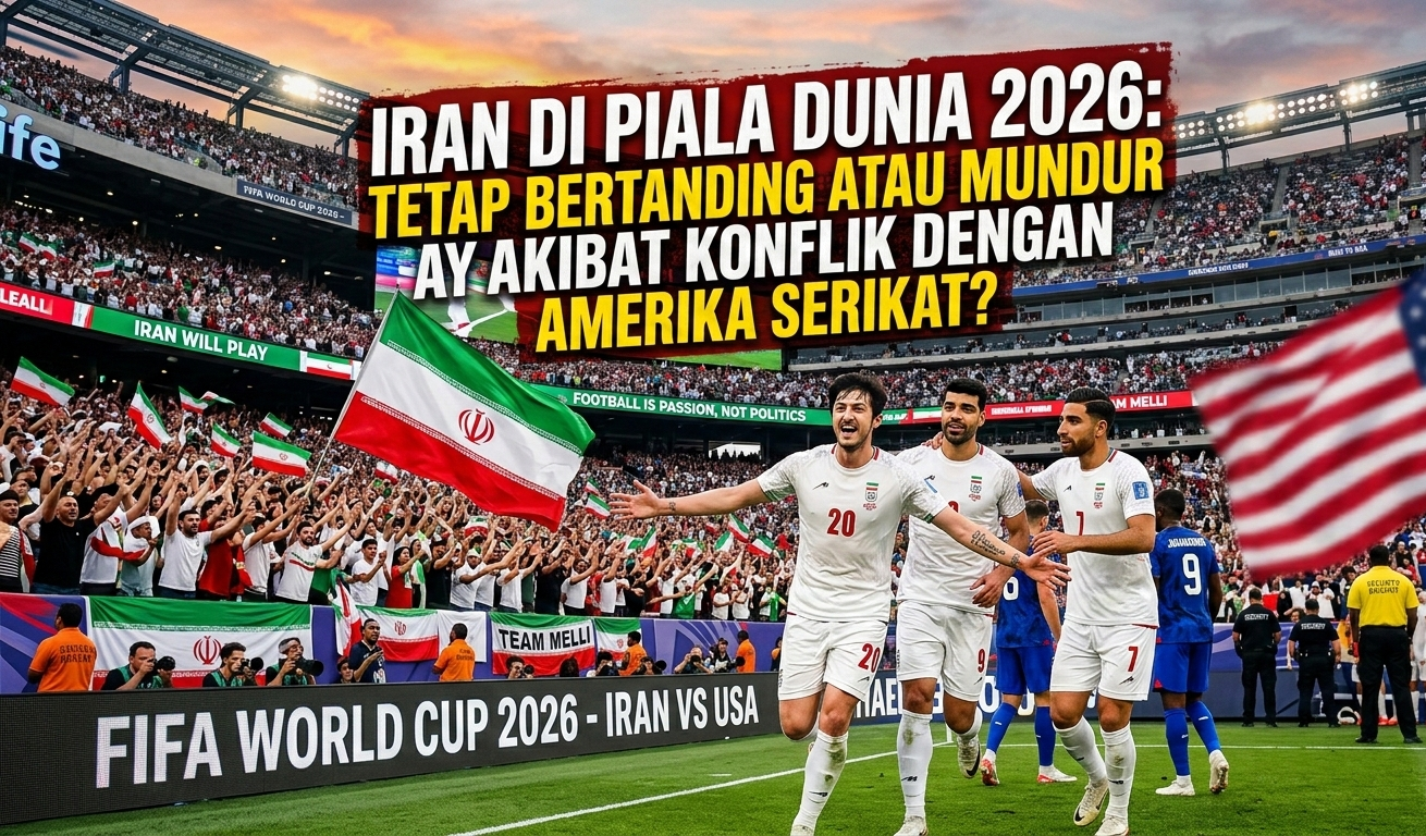 Iran di Piala Dunia 2026: Tetap Bertanding atau Mundur Akibat Konflik dengan Amerika Serikat?