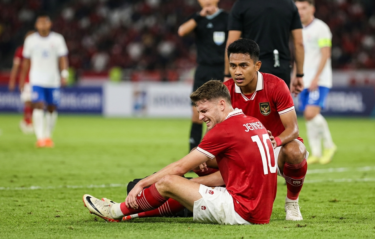 Ivar Jenner Cedera Jelang FIFA Series 2026, Satu Lagi Pemain Timnas Indonesia Terancam Absen