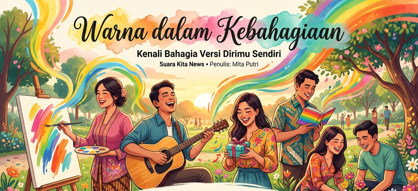 Kebahagiaan Itu Berbeda: Cara Menemukan Bahagia Versi Diri Sendiri Tanpa Ikut-Ikutan