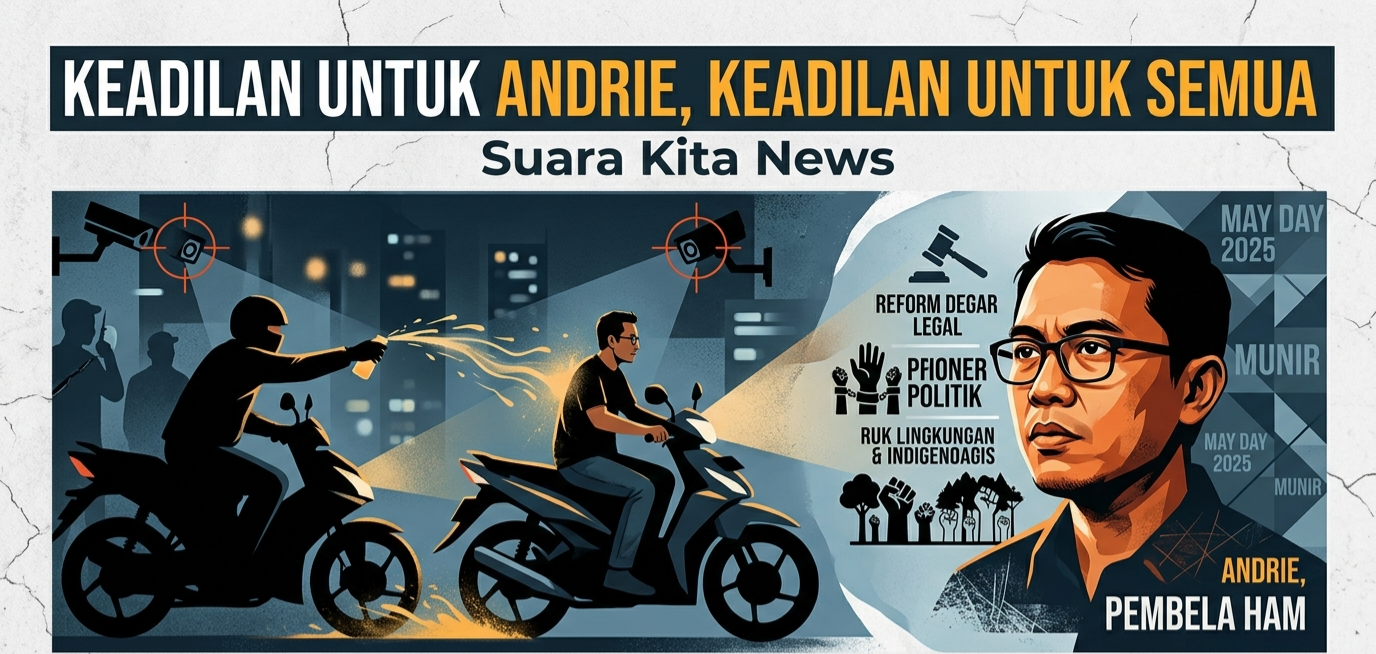 Kasus Andrie Yunus: Dugaan Operasi Intelijen dan Tuntutan Keadilan untuk Pembela HAM