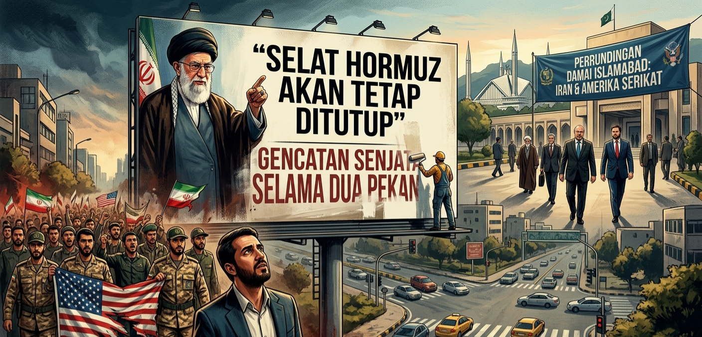 Gencatan Senjata Iran-AS: Peluang Damai atau Strategi Perang Baru? Ini Dampaknya bagi Iran dan Dunia