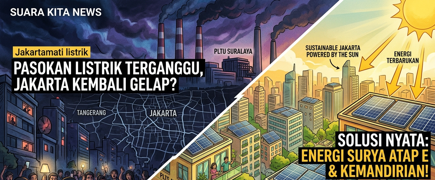 Mati Listrik Jakarta Kembali Terjadi: Ancaman Blackout 2019 Terulang Akibat Ketergantungan Energi Fosil