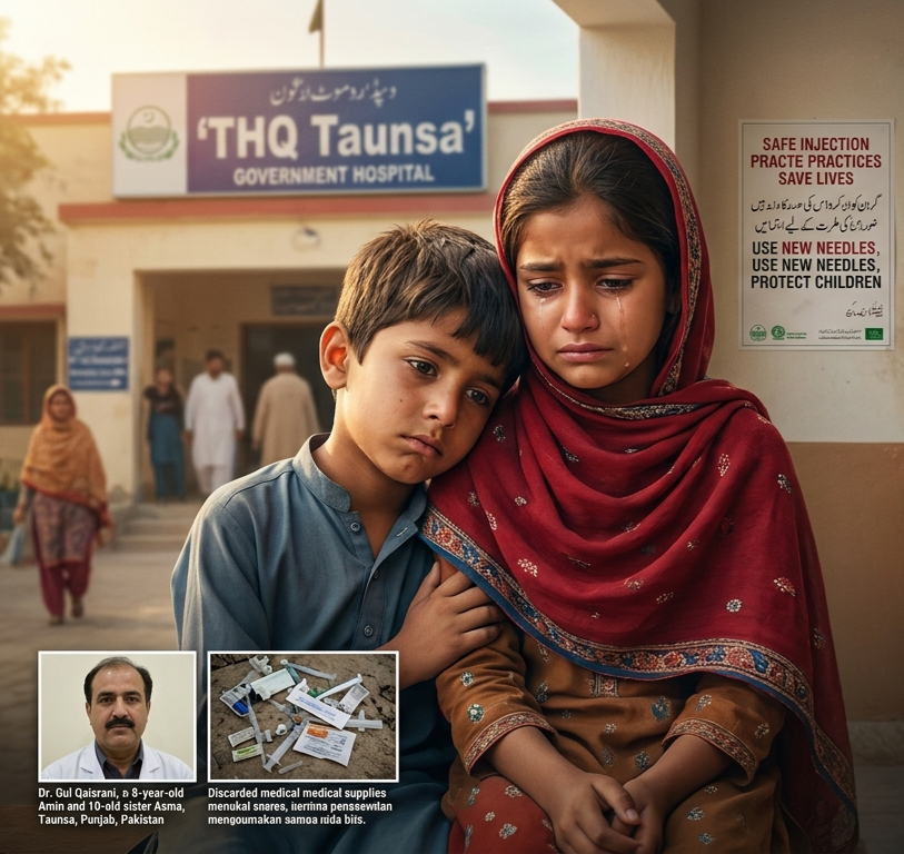 Skandal RS Pakistan: Ratusan Anak Tertular HIV Diduga Akibat Jarum Suntik Bekas