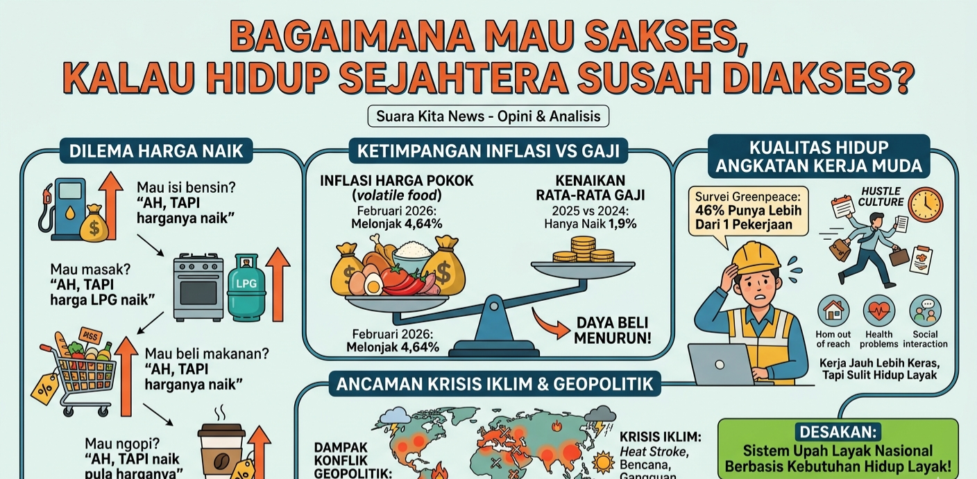 Hidup Makin Mahal, Gaji Tak Seimbang: Bagaimana Bisa Sukses di Tengah Inflasi dan Krisis Iklim?