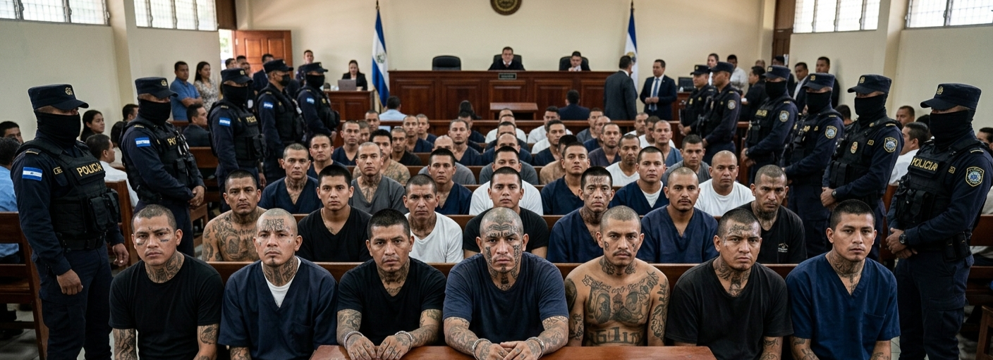 Ratusan Bos Geng MS-13 Diadili di El Salvador, Terungkap Ribuan Kejahatan Brutal