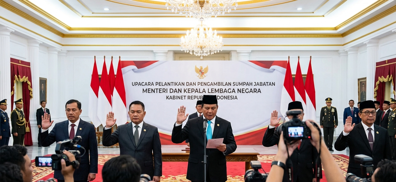 Reshuffle Kabinet Prabowo 2026: Daftar Lengkap Pejabat Baru, Jumhur Hidayat Jadi Menteri Lingkungan Hidup