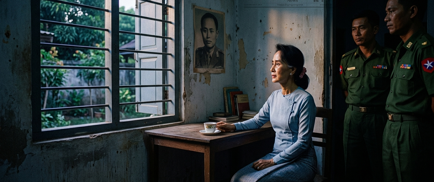 Aung San Suu Kyi Dipindahkan ke Tahanan Rumah, Fakta atau Strategi Politik Junta Myanmar?