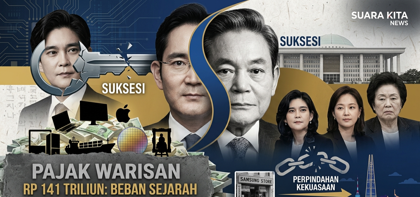 Drama Warisan Samsung: Keluarga Lee Jae-yong Bayar Pajak Rp141 Triliun, Skandal dan Perebutan Kekuasaan Terungkap