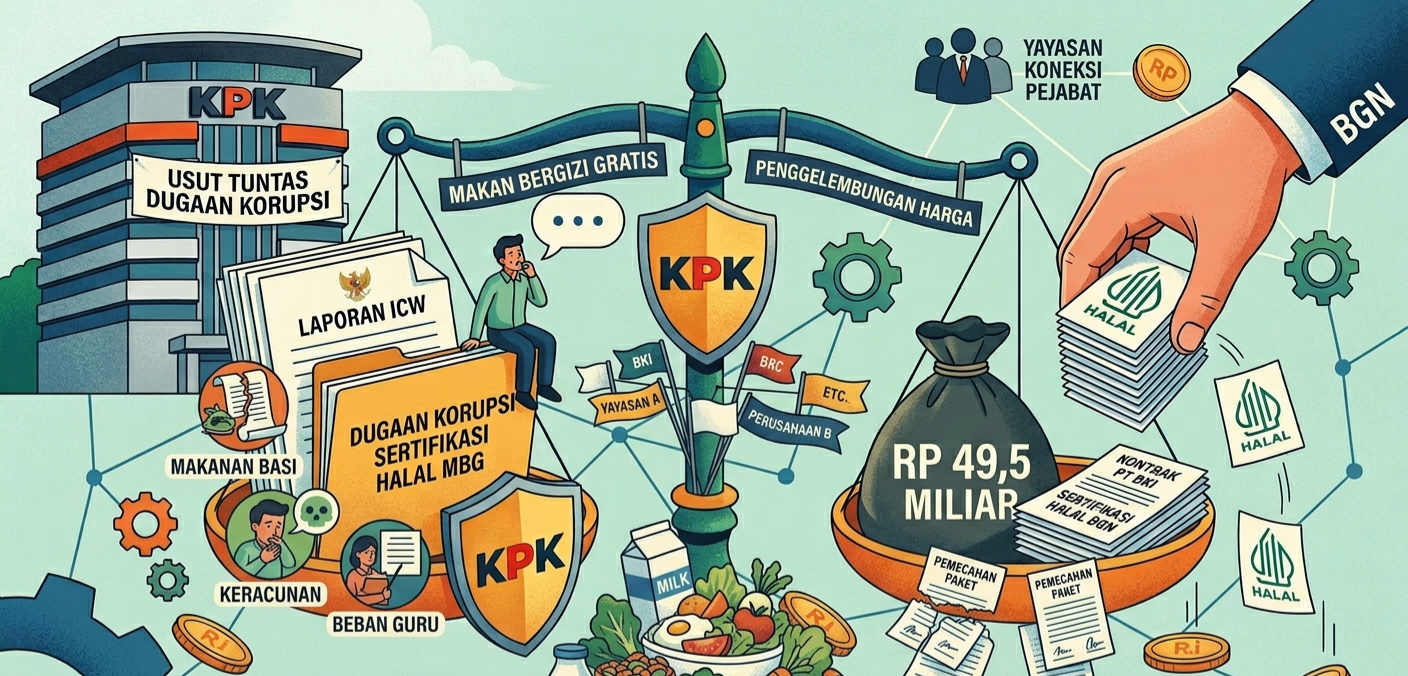 Program MBG Kembali Disorot, Kepala BGN Dilaporkan soal Dugaan Korupsi Sertifikasi Halal