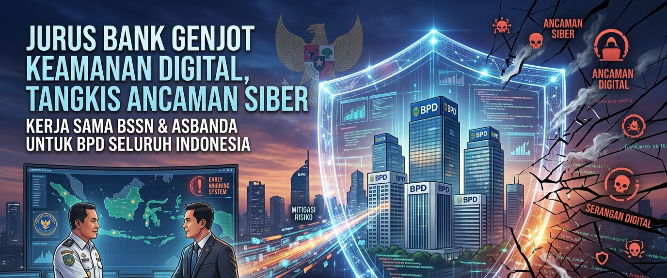 BSSN dan Asbanda Bersatu Perkuat Keamanan Siber BPD demi Lindungi Ekonomi Daerah