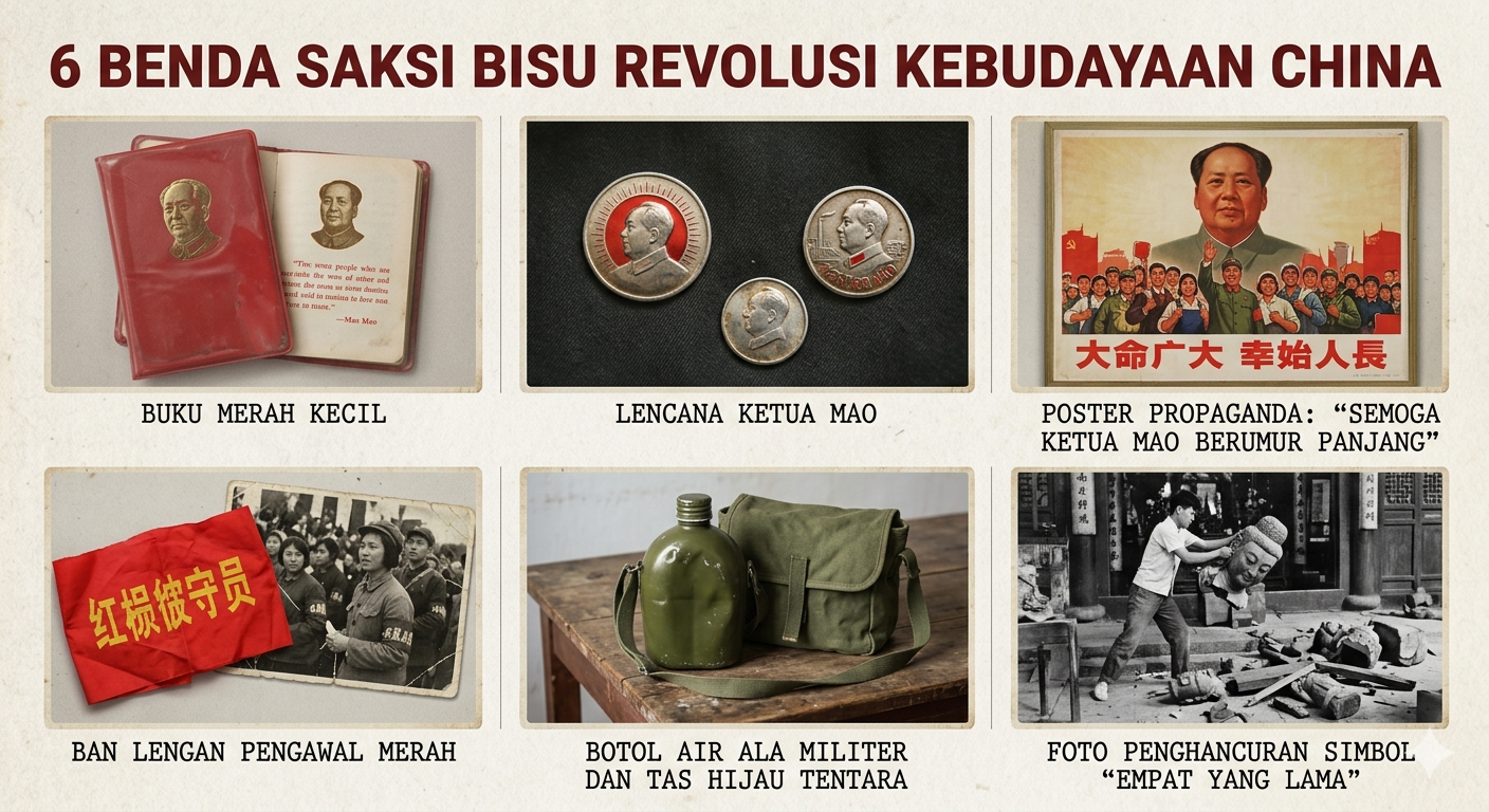 Revolusi Kebudayaan China: 6 Artefak Ikonik yang Menyimpan Kisah Kelam Mao Zedong