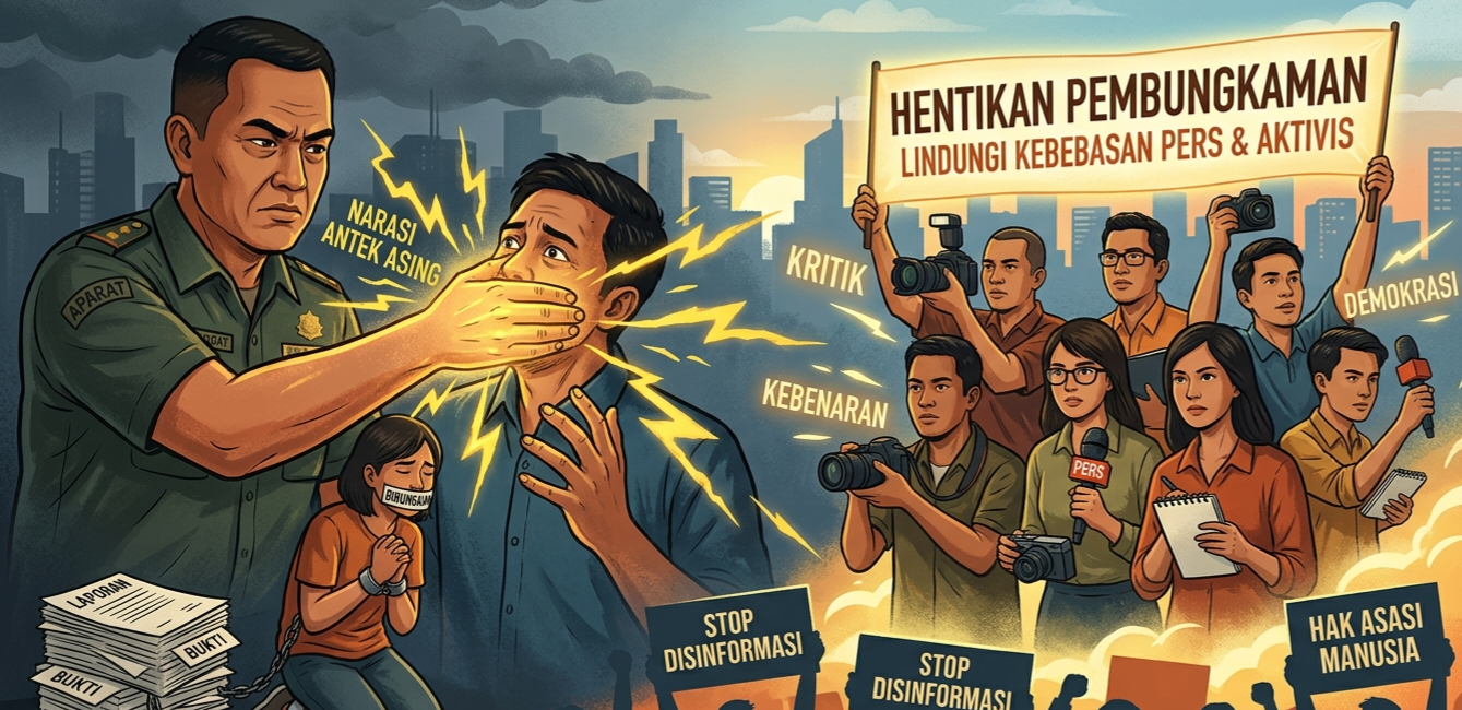 Amnesty International: Label “Antek Asing” Digunakan untuk Delegitimasi Kritik