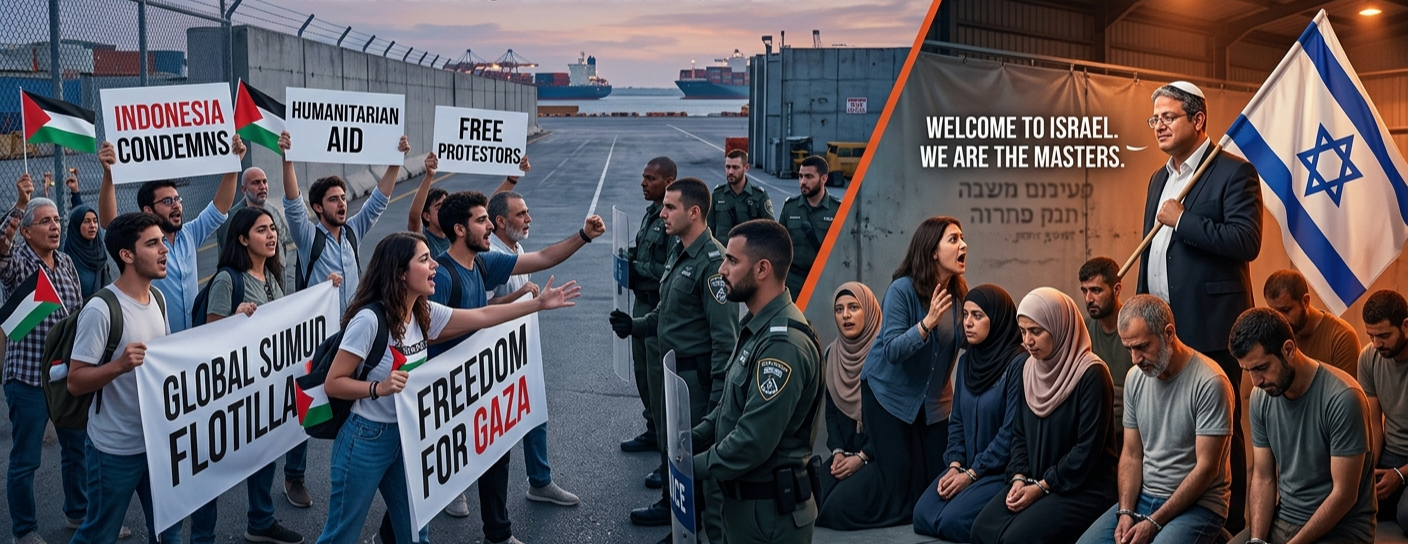 Itamar Ben-Gvir Tuai Kecaman Internasional Setelah Ejek Aktivis Flotilla GazaI