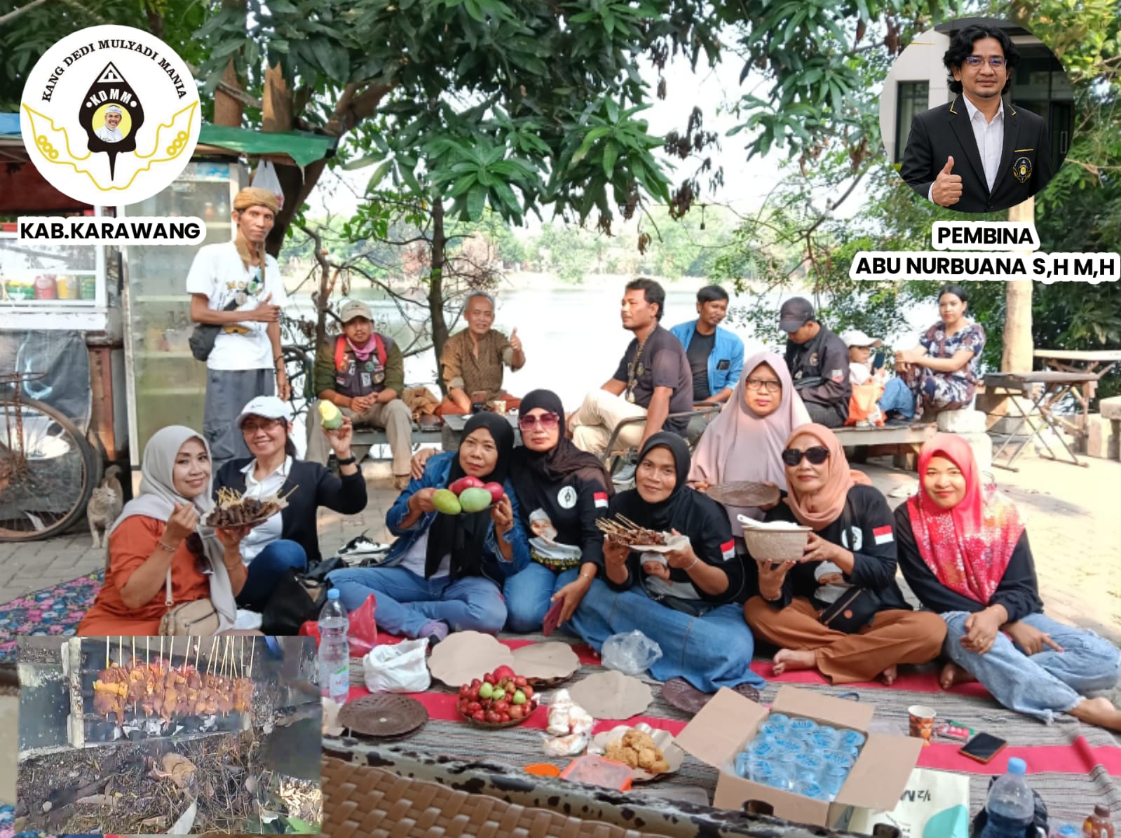 Hangatnya Iduladha: Relawan KDM Mania Karawang Pererat Harmonisasi Lewat Tradisi ‘Nyate’