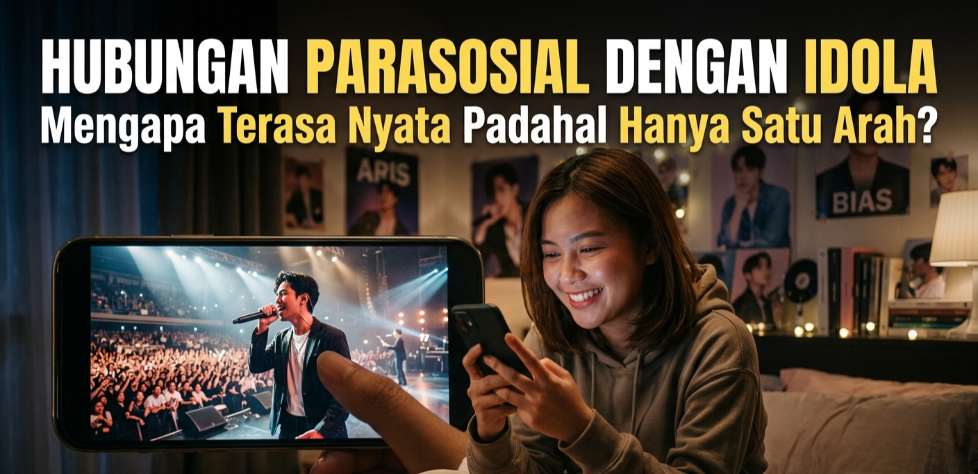 Hubungan Parasosial dengan Idola: Mengapa Terasa Nyata Padahal Hanya Satu Arah?