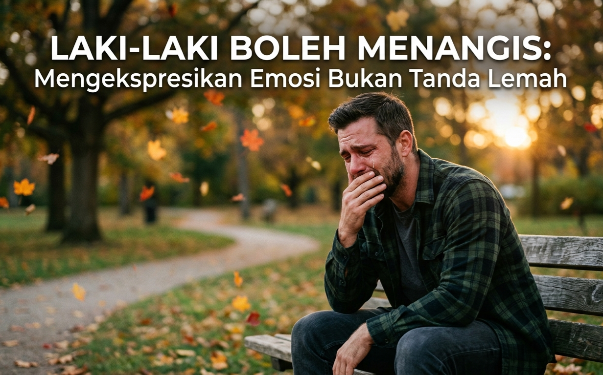 Laki-Laki Boleh Menangis: Mengekspresikan Emosi Bukan Tanda Lemah