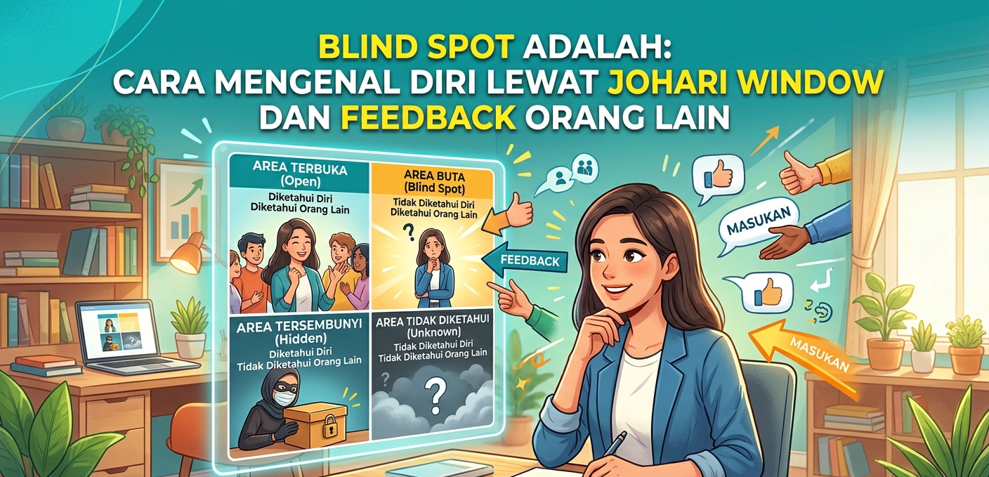 Blind Spot Adalah: Cara Mengenal Diri Lewat Johari Window dan Feedback Orang Lain