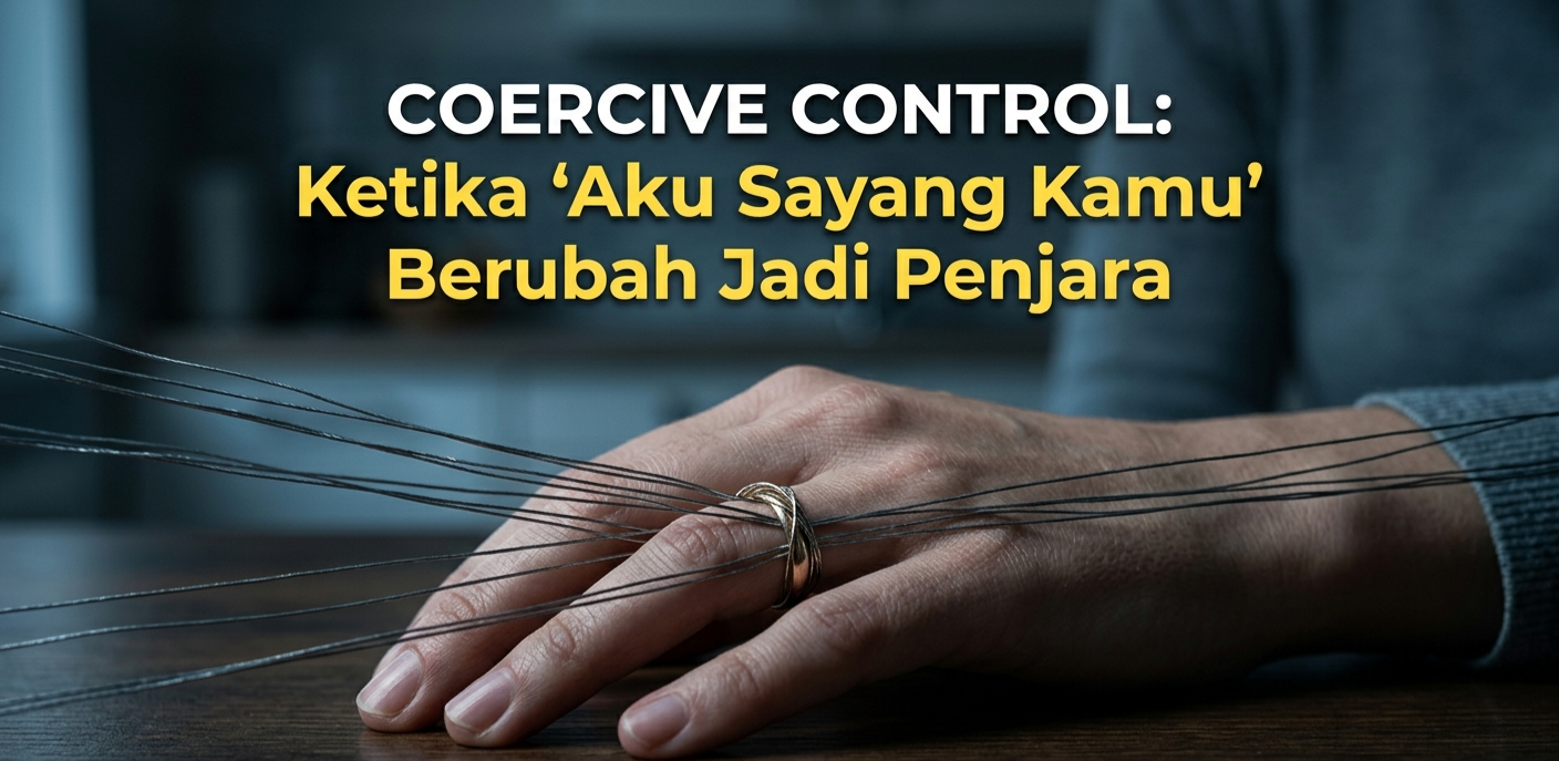 Coercive Control: Ketika “Aku Sayang Kamu” Berubah Jadi Penjara