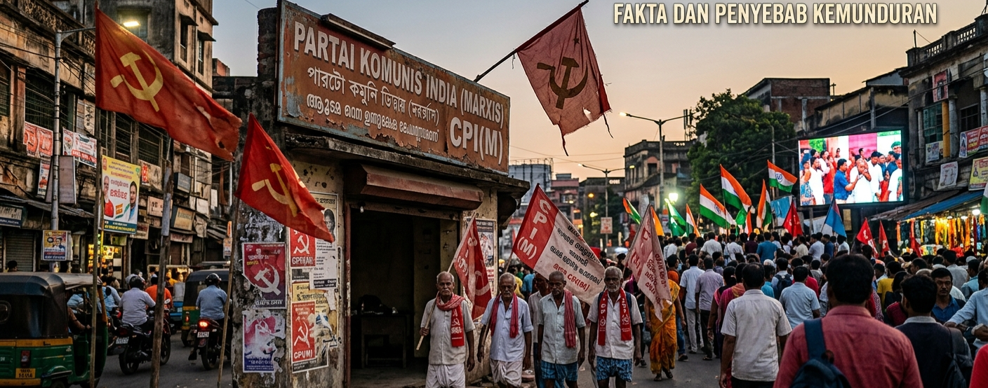 Partai Komunis India Makin Memudar? Ini Fakta dan Penyebab Kemundurannya