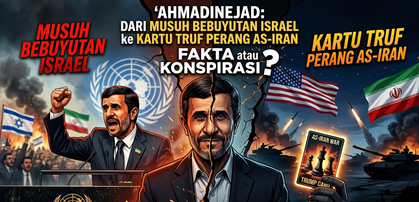 Ahmadinejad: Dari Musuh Bebuyutan Israel ke Kartu Truf Perang AS-Iran, Fakta atau Konspirasi?