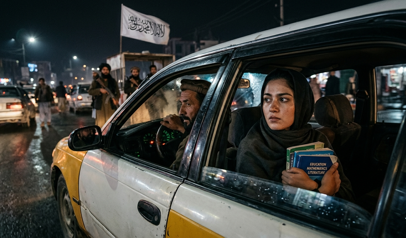Kabur Naik Taksi demi Pendidikan: Kisah Perempuan Afghanistan yang Melawan Larangan Taliban