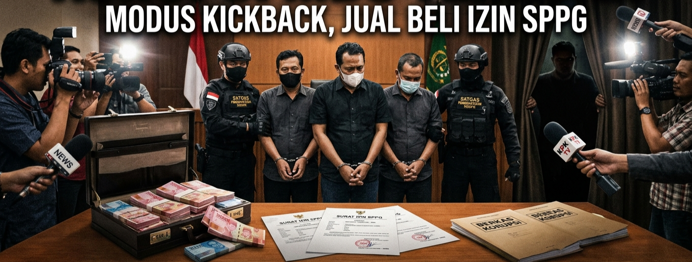 Korupsi MBG Terkuak: Modus Kickback, Jual Beli Izin SPPG, hingga Desakan Ungkap Aktor Lain di Balik Dadan dkk
