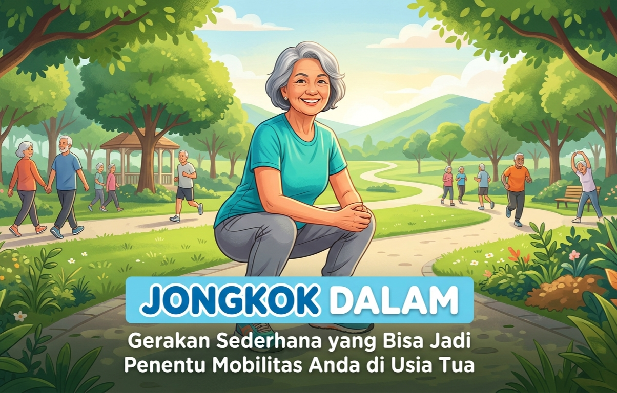 Jongkok Dalam: Gerakan Sederhana yang Bisa Jadi Penentu Mobilitas Anda di Usia Tua