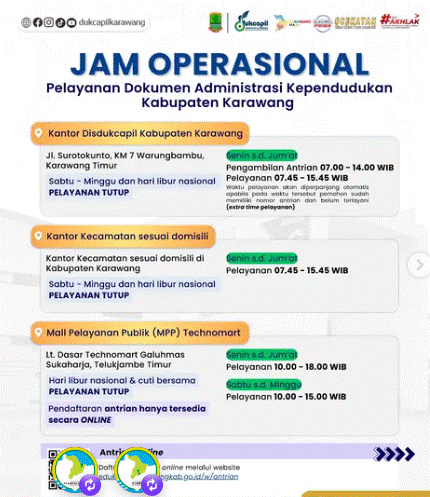 Kabar Baik Warga Karawang: Urus KTP hingga Akta Kependudukan Kini Makin Fleksibel, Akhir Pekan Tetap Buka!