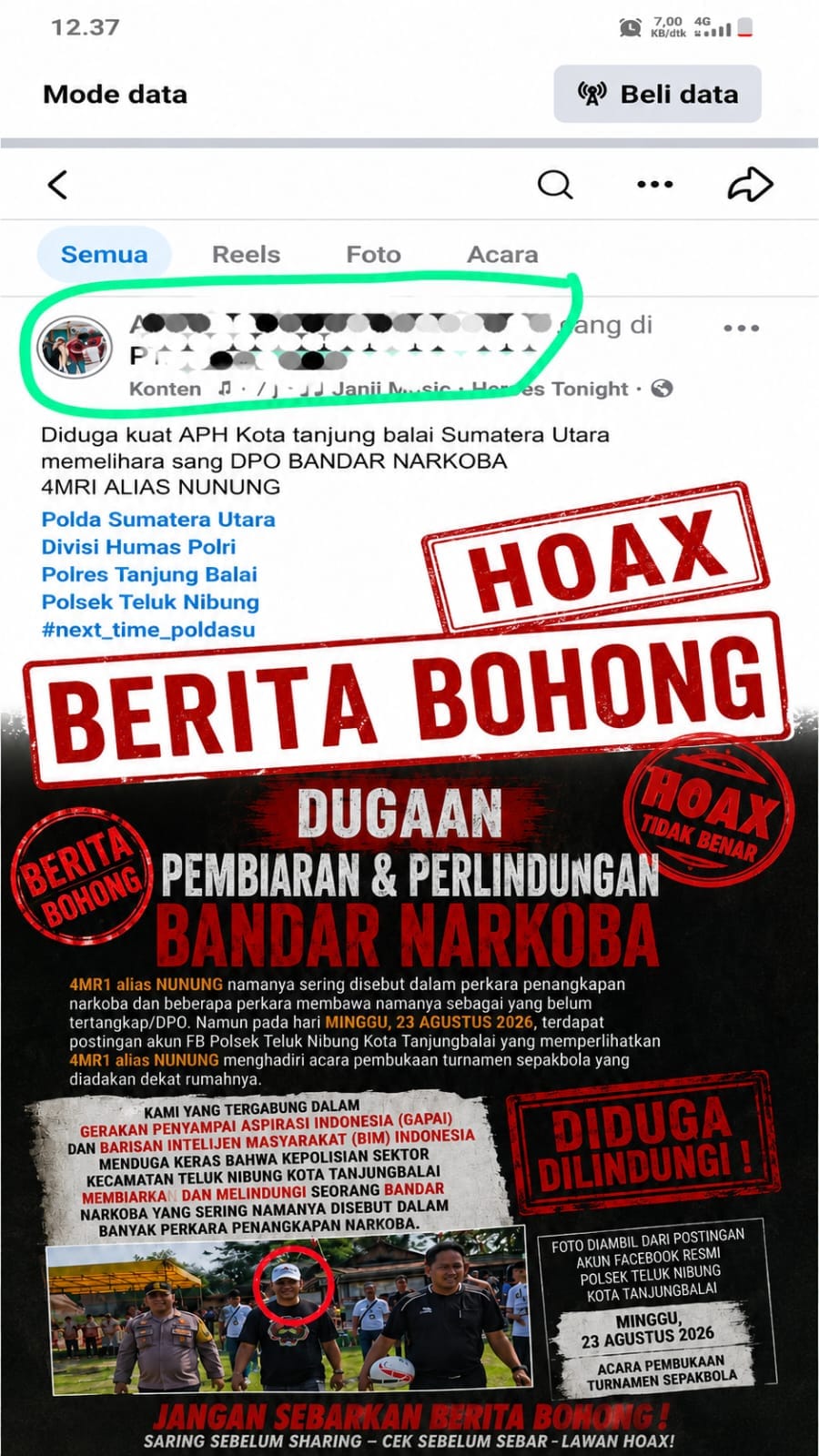 Isu Amri alias Nunung Masuk DPO Dipastikan Hoaks, Tim Hukum Siapkan Laporan ke Polda Sumut