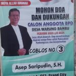 Asep Saripudin Sabet Suara Signifikan di Dapil Krajan 1, Perjalanan BPD Warung…