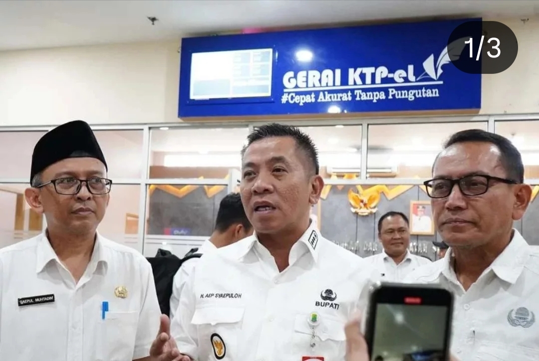 Urus Adminduk Makin Dekat, Disdukcapil Karawang Resmikan Gerai KTP-el di Mall Cikampek