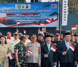 Simbolisme Sinergi dari Lapangan Mapolresta: Saat Jaket Ojol hingga TNI-Polri Lebur dalam Gerakan ‘Jaga Rawat Jawa Barat’