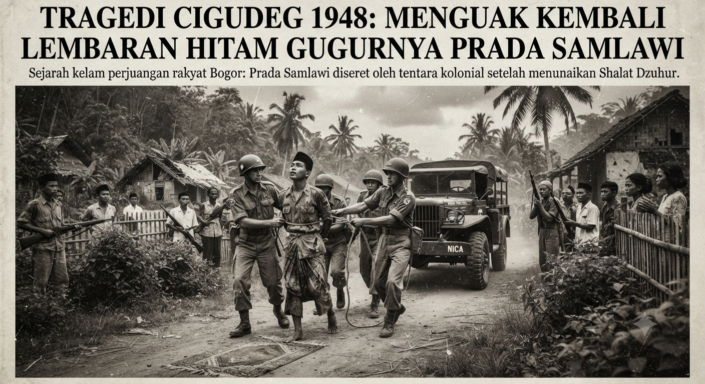 Tragedi Cigudeg 1948: Menguak Kembali Lembaran Hitam Gugurnya Prada Samlawi
